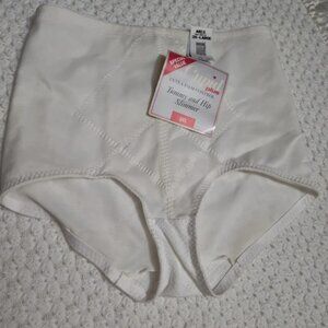 Cupid Plus Extra Firm Control Tummy And Hip Slimmer White Size 2XL